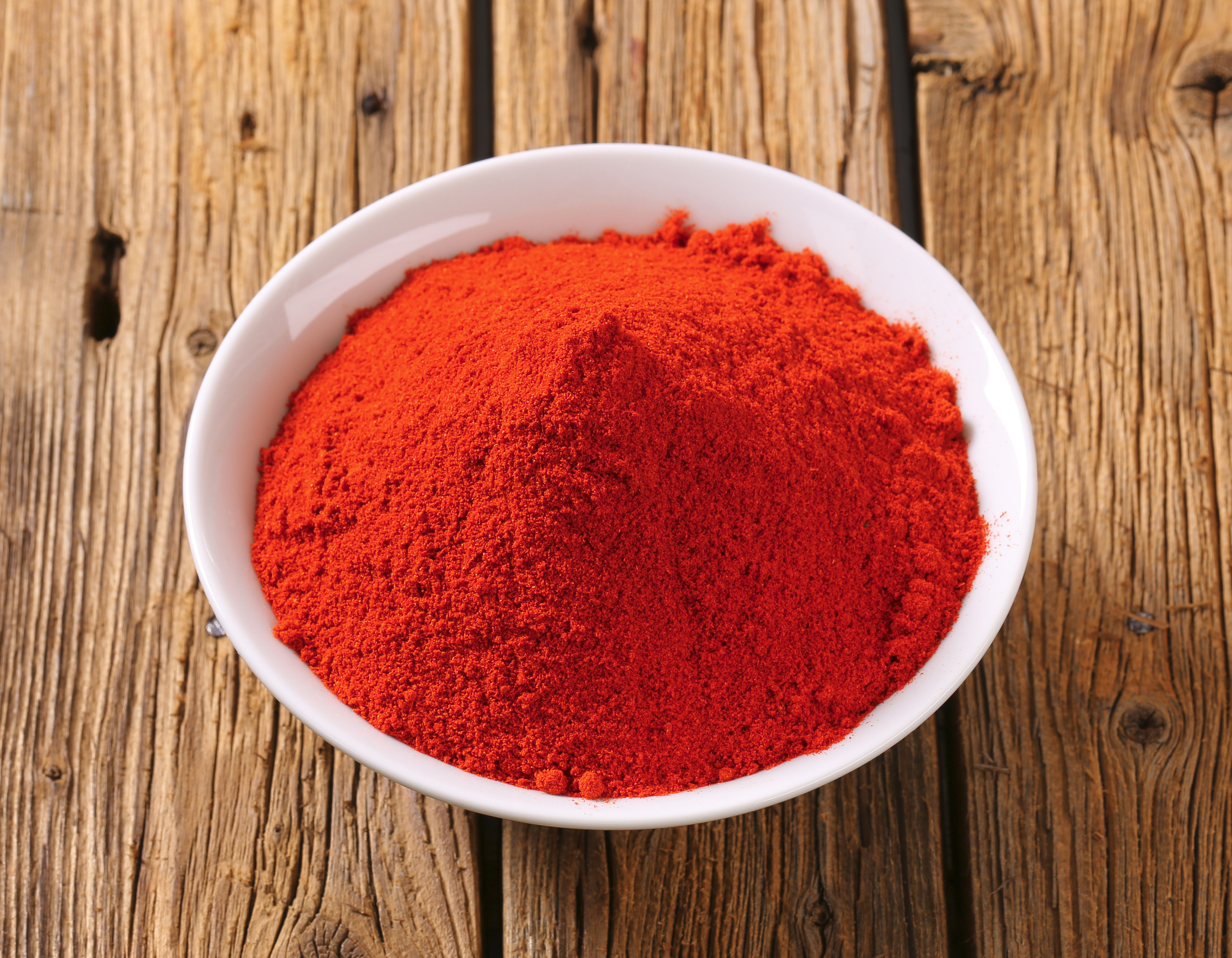 Paprika powder in a bowl